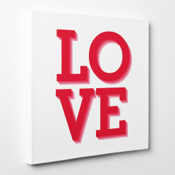 Tableau toile - Love 7