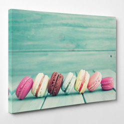 Tableau toile - Macarons 18