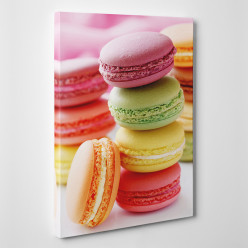 Tableau toile - Macarons