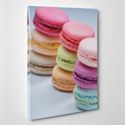 Tableau toile - Macarons 4