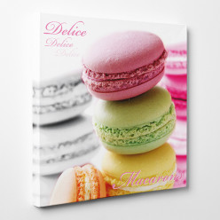 Tableau toile - Macarons 6