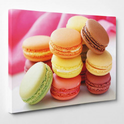 Tableau toile - Macarons 9