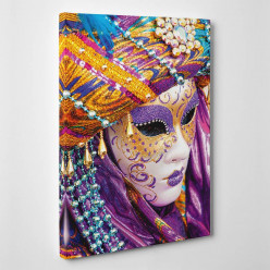 Tableau toile - Masque Venise 3