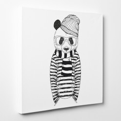 Tableau toile - Panda Cool 10