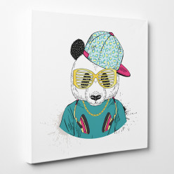 Tableau toile - Panda Cool 6