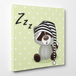 Tableau toile - Panda Zzzz 2