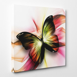 Tableau toile - Papillon Abstrait 2