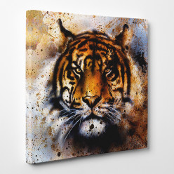 Tableau toile - Tigre 15