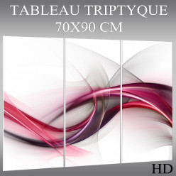 Triptyque Forex Abstrait