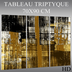 Triptyque Forex Abstrait