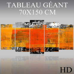 Triptyque Forex Abstrait