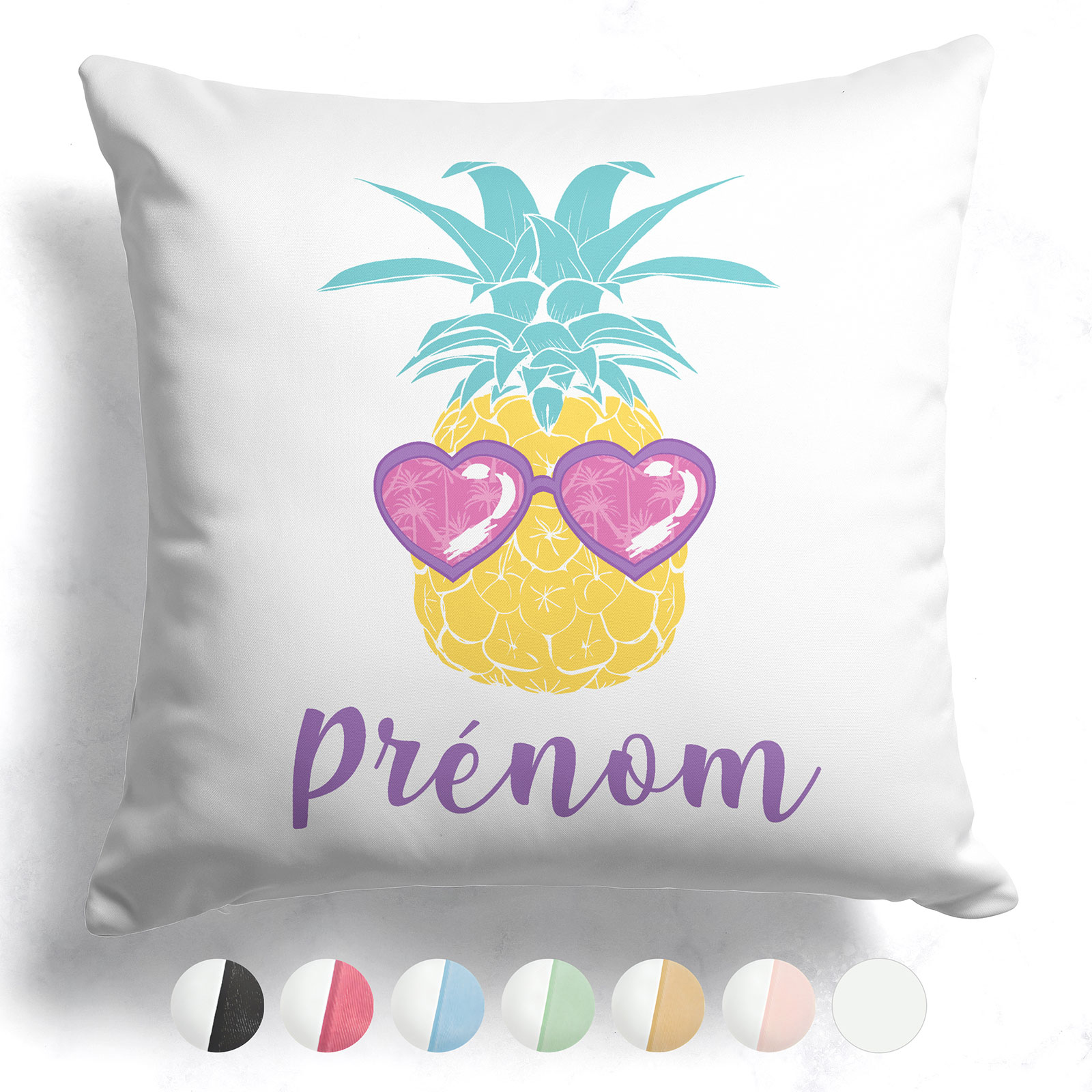 Stickers Muraux Ananas - Décalcomanies Vinyl - Décoration Personnalisable