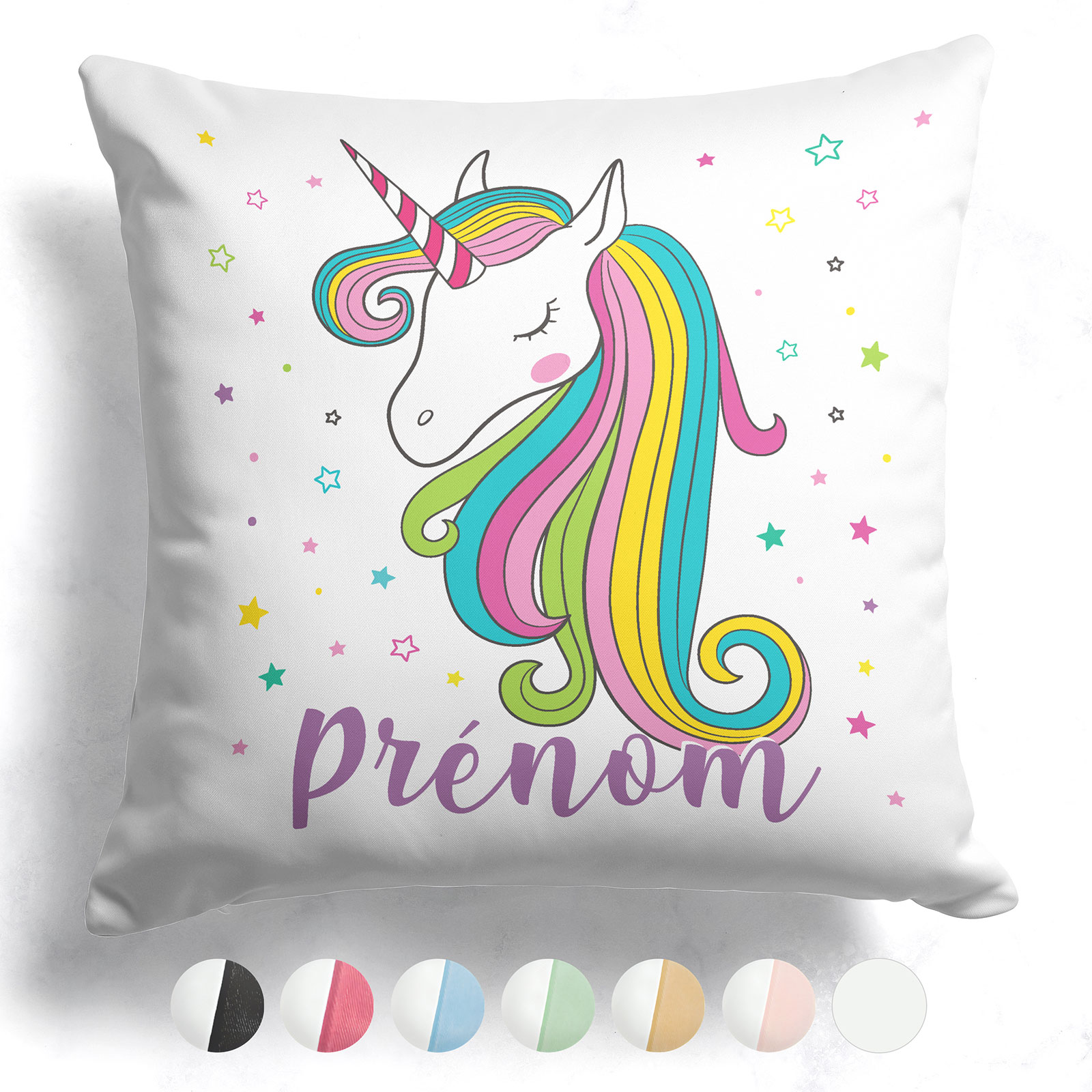 Licorne Sur Un Nuage étoiles Arc-en-ciel Modèle Sans Couture Illustration Vectorielle 35413650