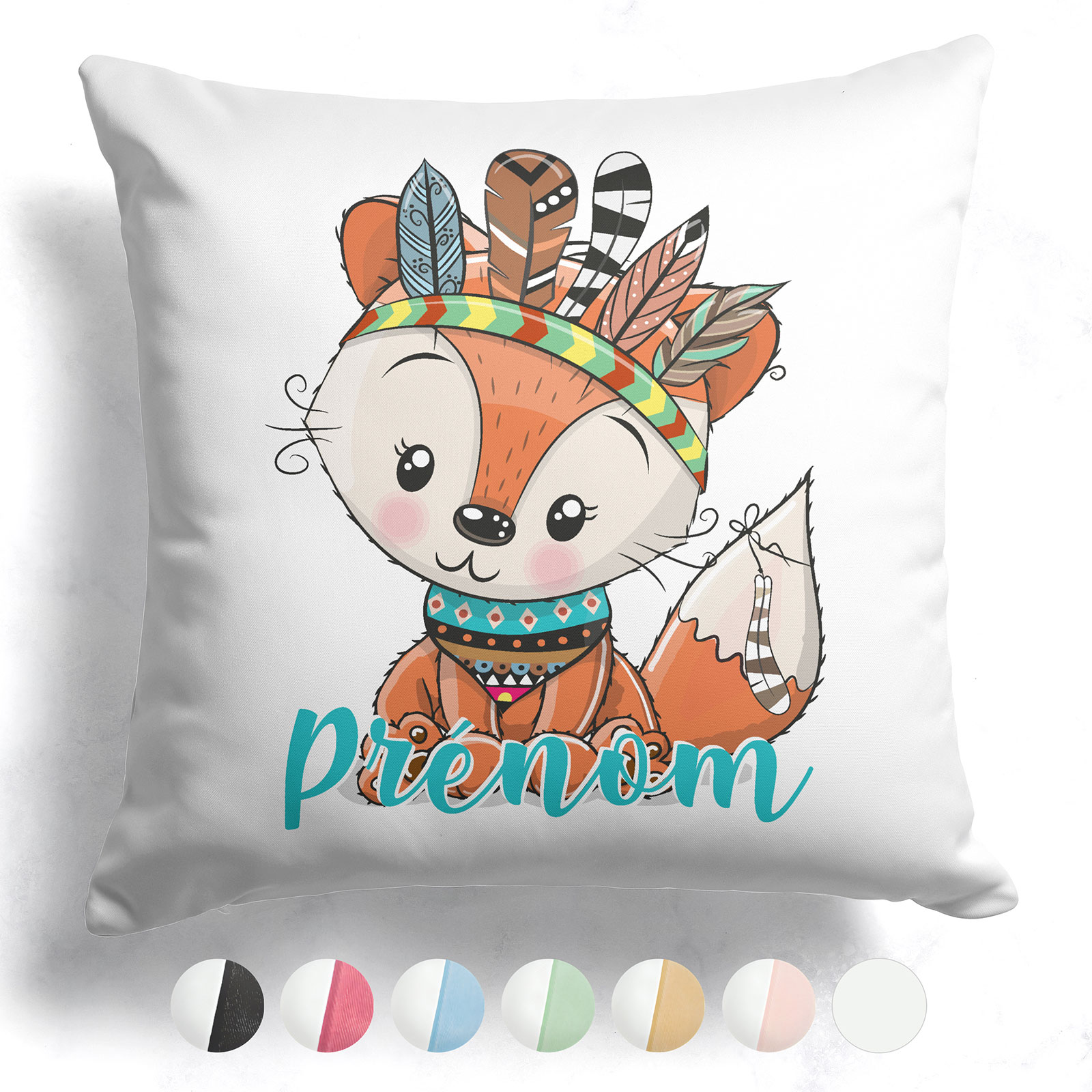 Coussin Imprimé Renard main image 1
