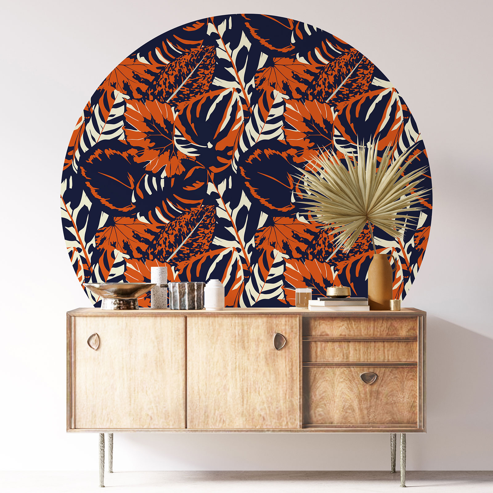 Stickers rond / cercle - Motif botanique - Des prix 50% moins cher qu ...