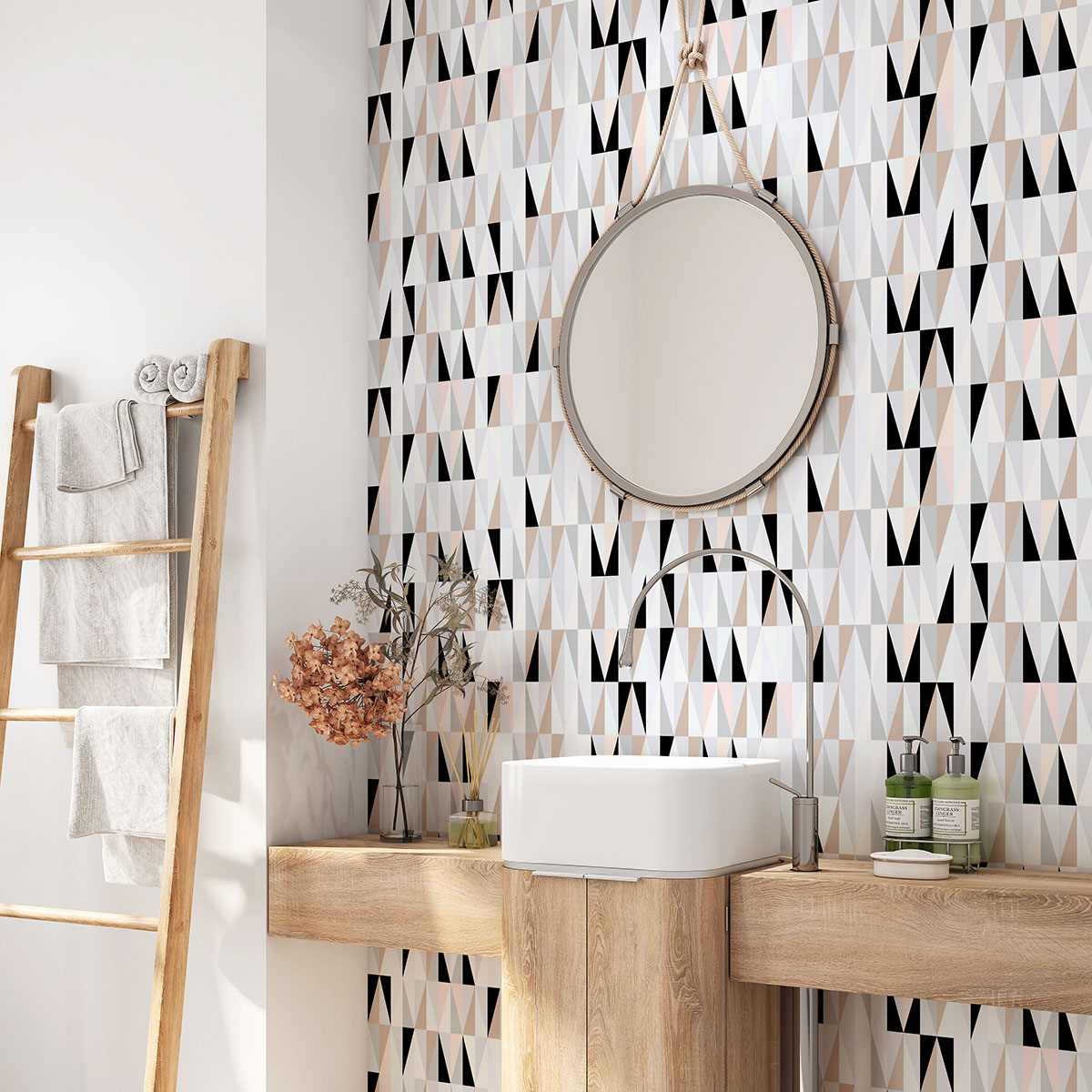 Credence Adhesive Salle De Bainnull