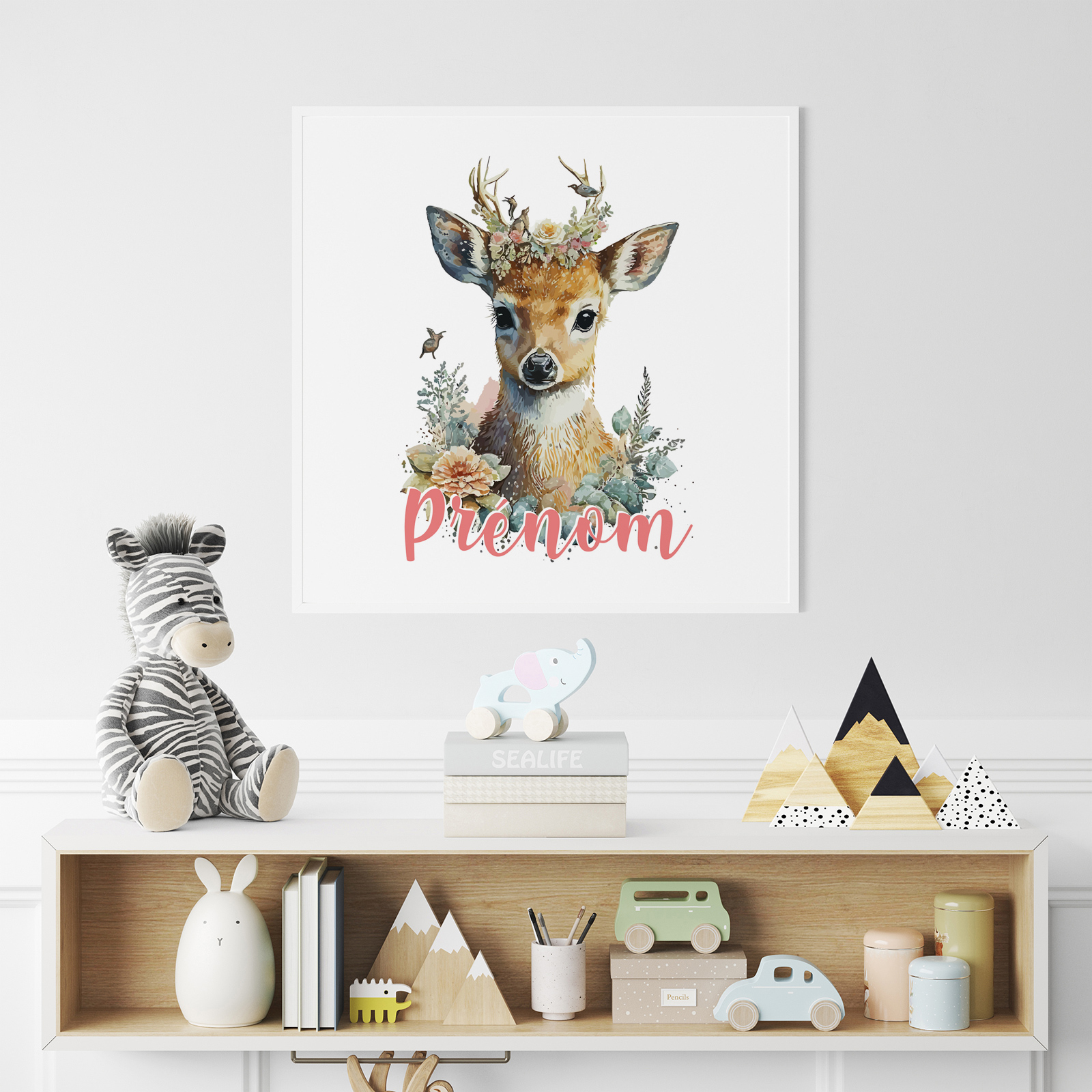Tjapalo Poster Gamer Personnalisé Avec Prénom - Affiche Chambre Ado Garçon Gaming, Décoration Murale Épique Cadeau Enfant Gamer (100x35 Cm)
