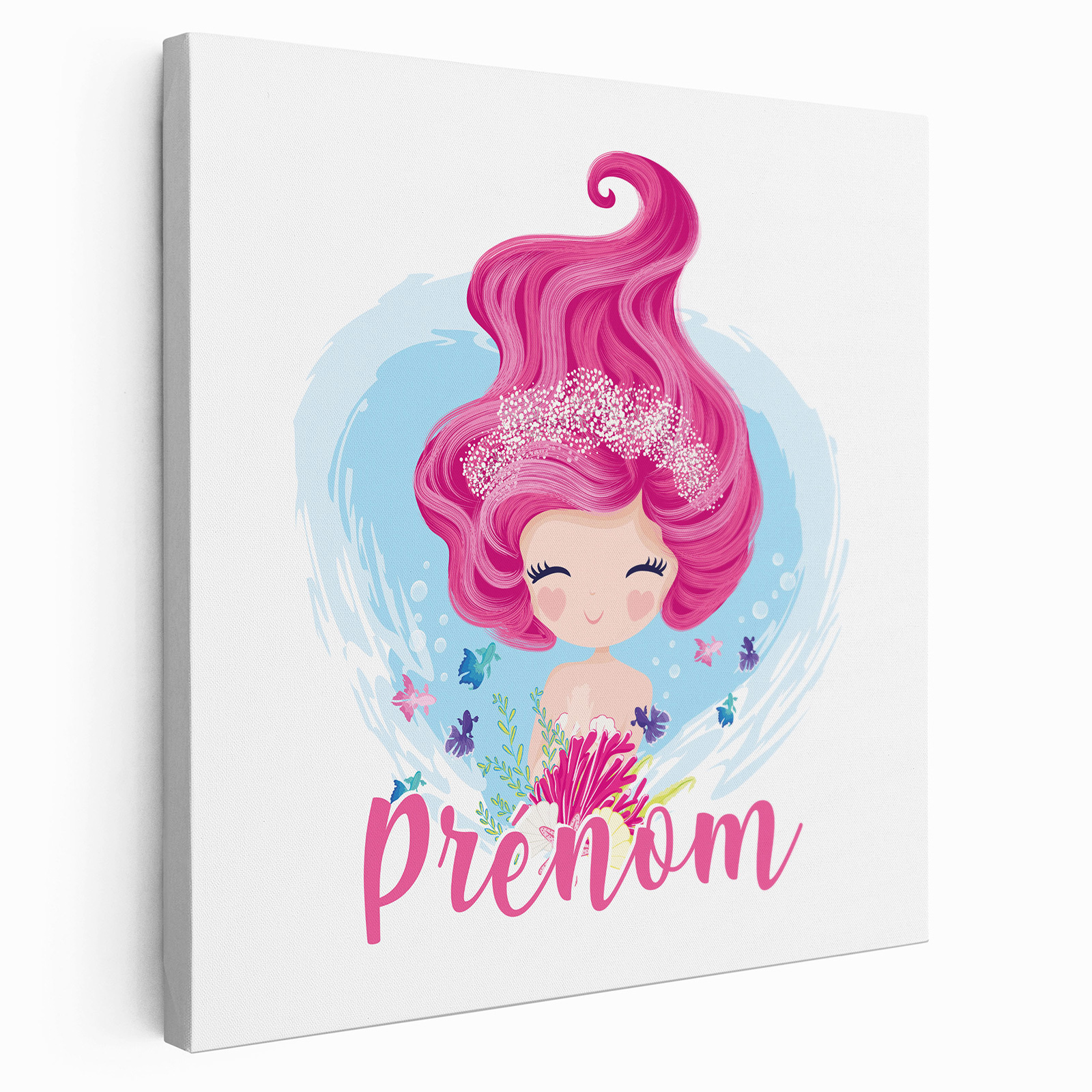 Stickers Muraux Enfants Personnalisés Avec Prénom - Décoration Chambre Fille