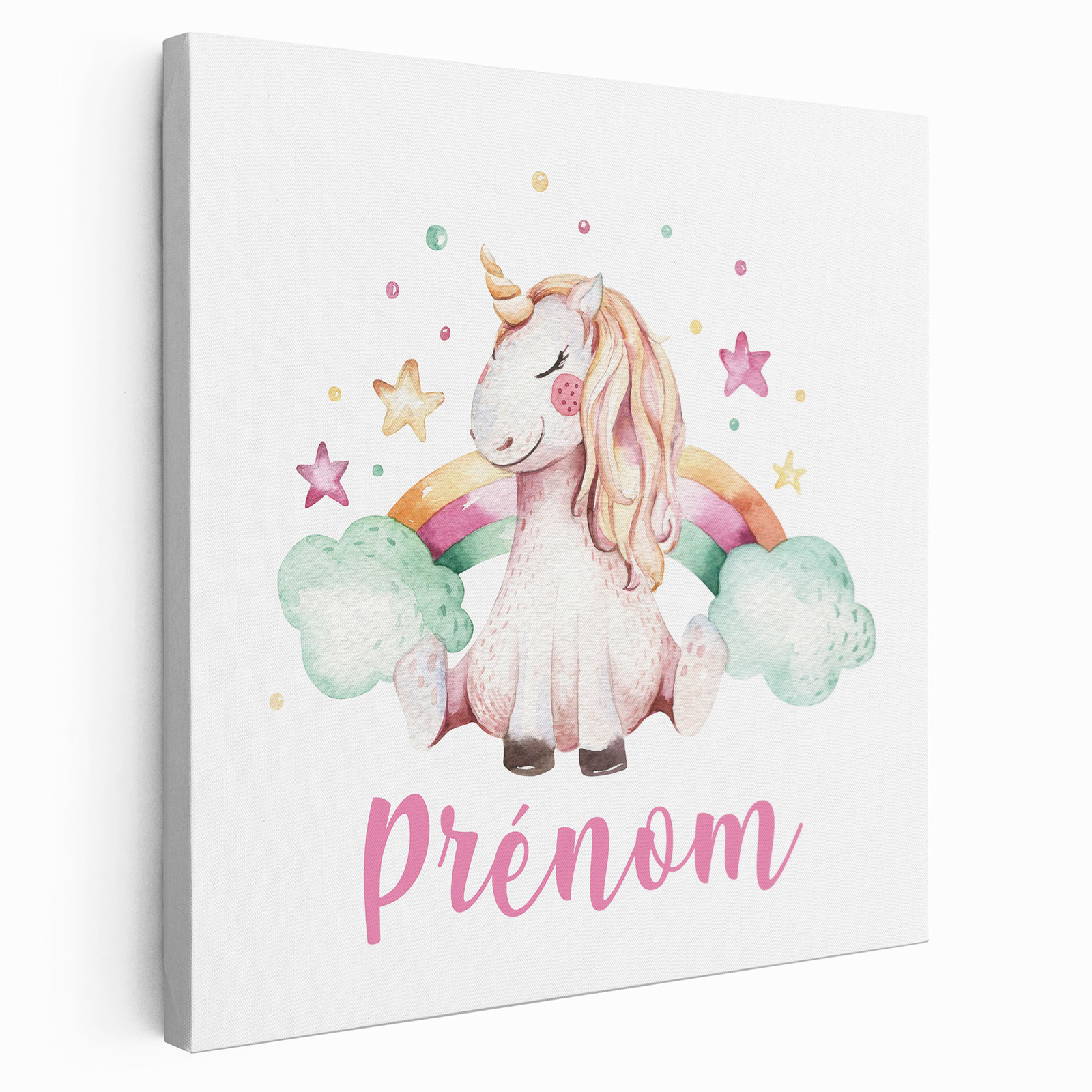 Kit Décoration Murale Licorne & Stickers Personnalisables - Chambre D'enfant