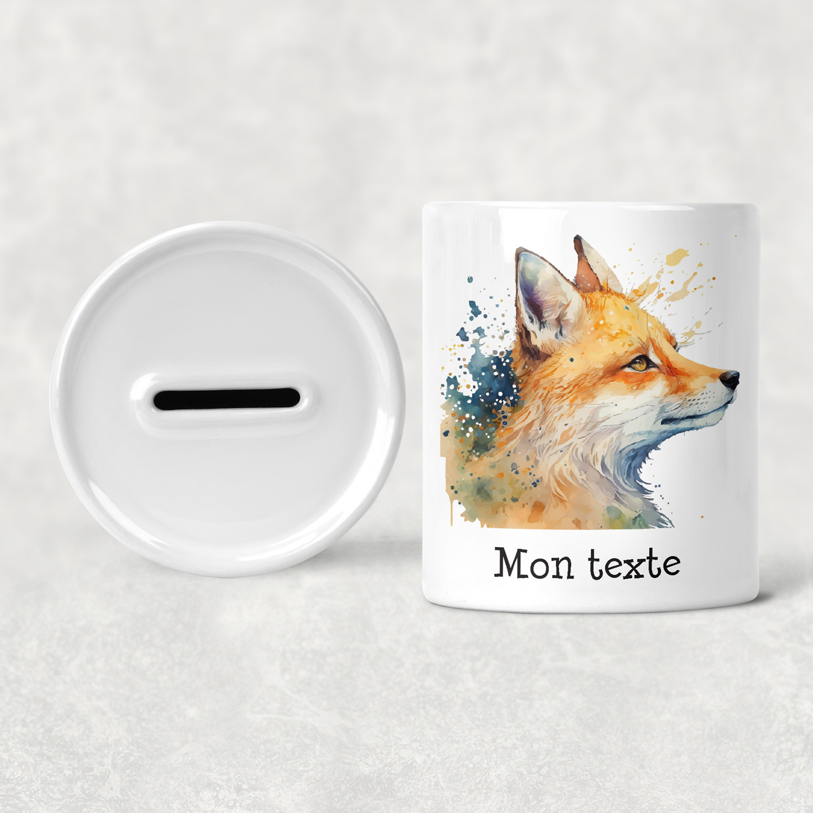 Mousehouse Gifts Tirelire Renard - Tirelire Enfant Fille Ou Garçon, Cadeau Éducatif Et Amusant