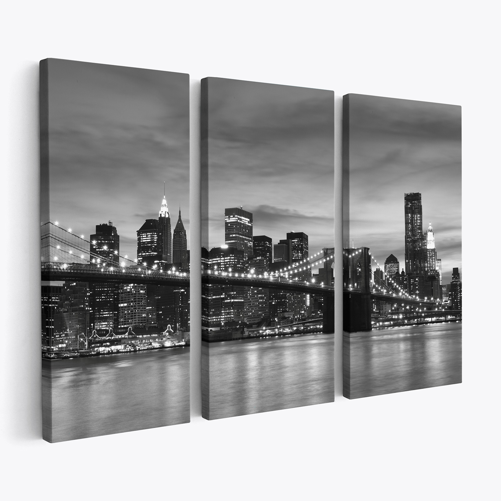 Tableau Toile New York - 160 Cm - Décor Mural Prêt à Accrocher - Art Urbain