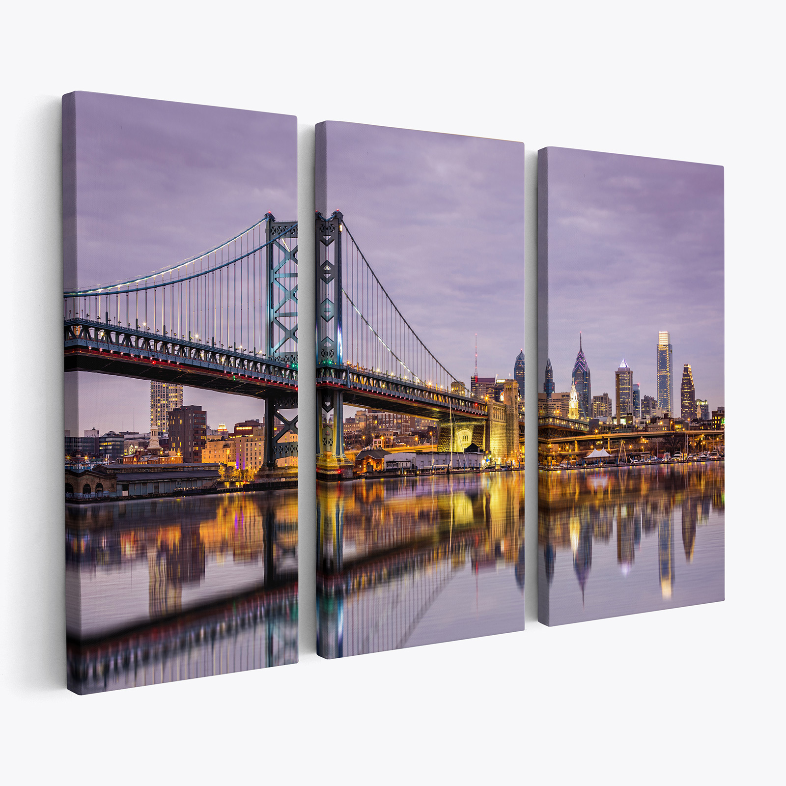 Tableau Sur Toile Thème New York – Multicolore, Sur Bois, Occasion