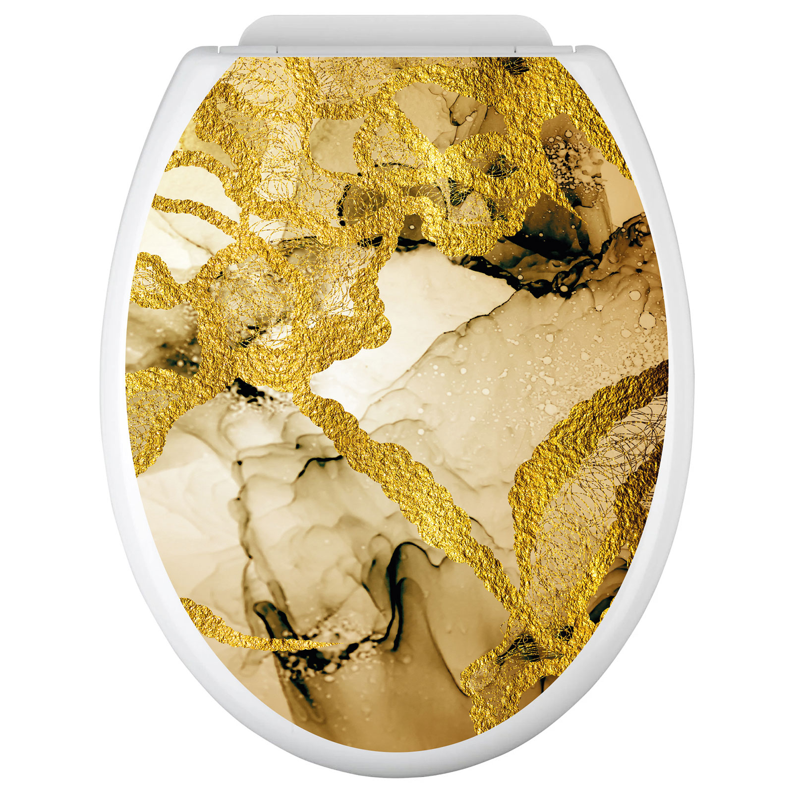 Sticker abattant de WC déco Arbre Coeur 35x42cm Réf 2108