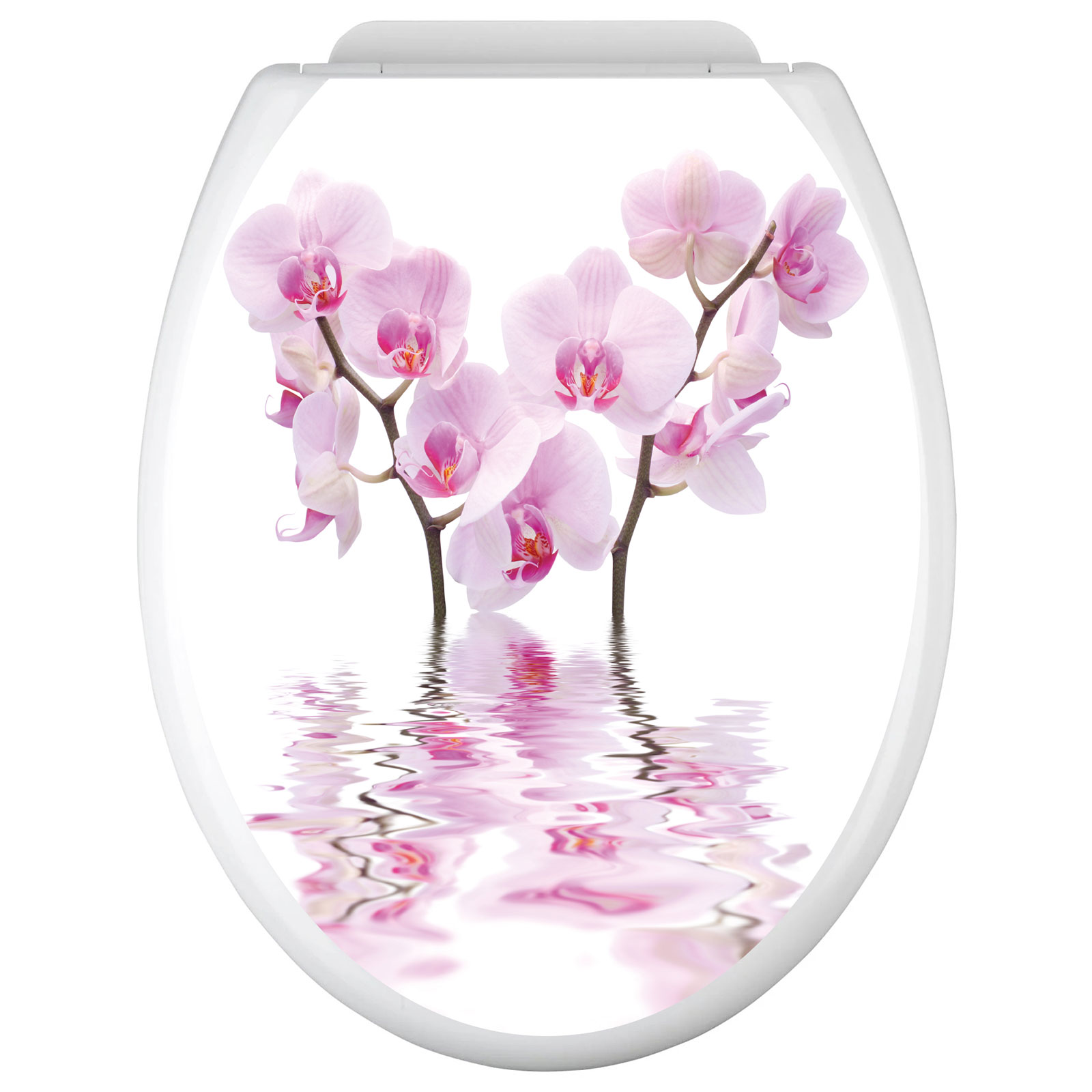 Stickers Déco Pour Abattant WC - Motif Fleur N°275 - Art Déco Stickers