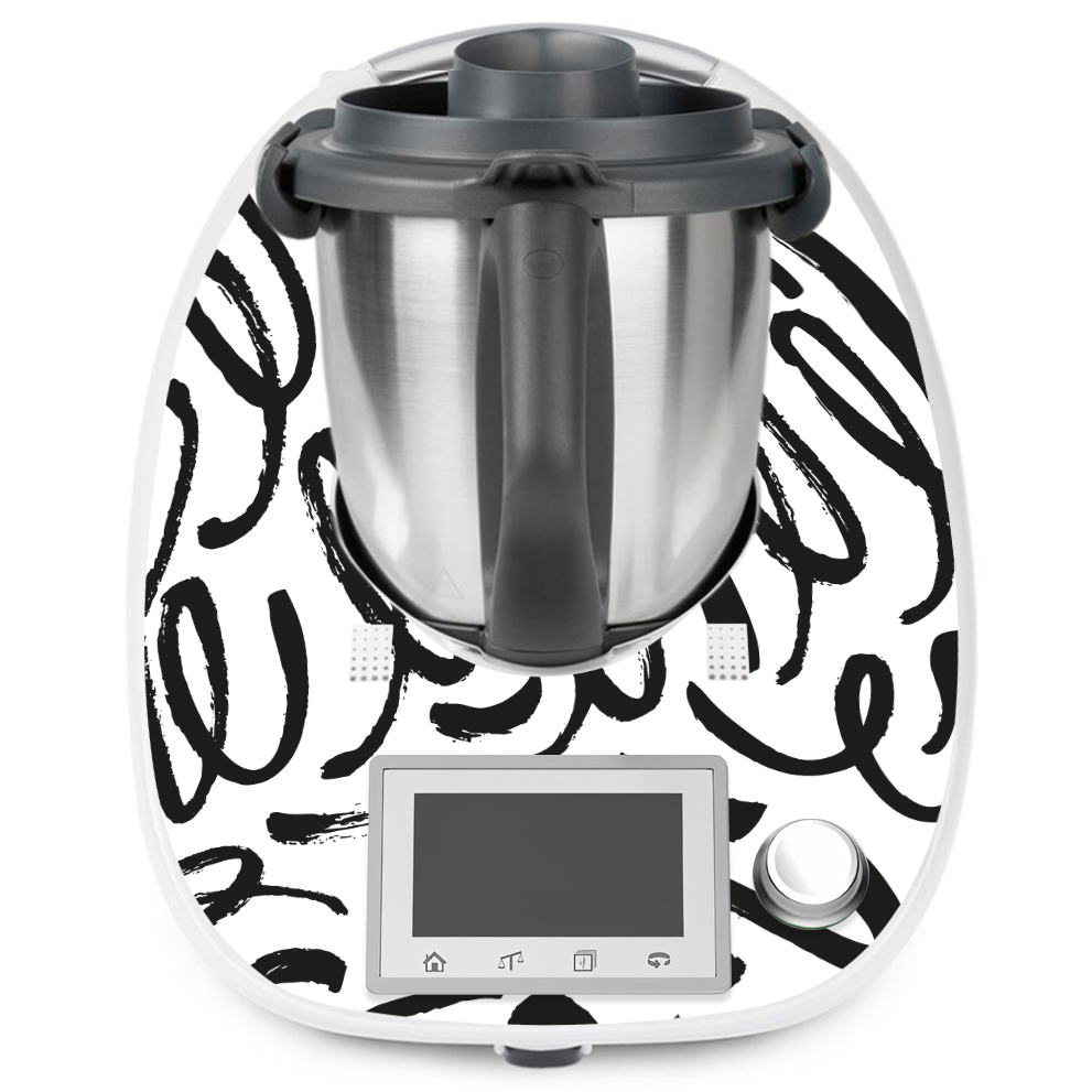 Stickers Thermomix TM5 - Fleurs - Des prix 50% moins cher qu'en magasin