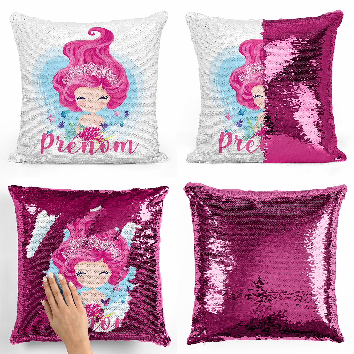 Coussin de Voyage Sirène