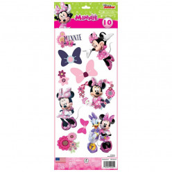 10 Stickers Disney Minnie Mousse