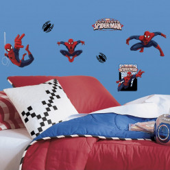 22 Stickers Spiderman Marvel