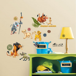 48 Stickers Le Roi Lion Disney