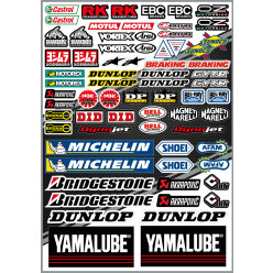 KIT AUTOCOLLANTS 21x30 CM - 