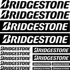 Kit stickers bridgestone