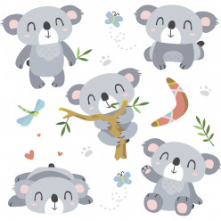 kit stickers koalas