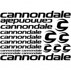 Kit stickers vélo cannondale bikes