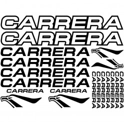 Kit stickers vélo carrera bikes