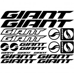 Kit stickers vélo giant bikes