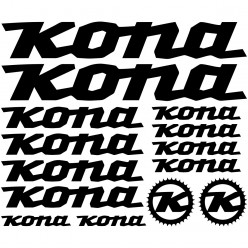 Kit stickers vélo kona bikes