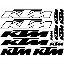 Kit stickers vélo ktm bikes