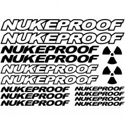 Kit stickers vélo nukeproof bikes