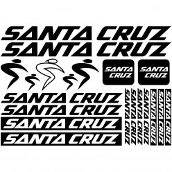 Kit stickers vélo santa cruz bikes