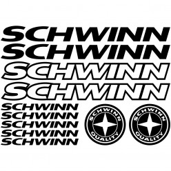 Kit stickers vélo schwinn bikes