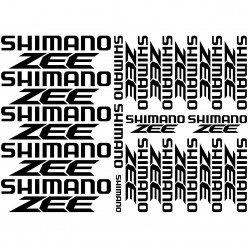 Kit stickers vélo shimano zee bikes