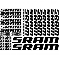 Kit stickers vélo sram bikes