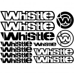 Kit stickers vélo whistle bikes