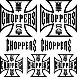 Kit stickers west coast choppers