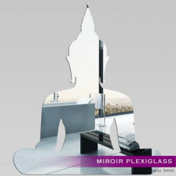 Miroir Plexiglass Acrylique - bouddha