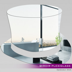 Miroir Plexiglass Acrylique - Chapeau